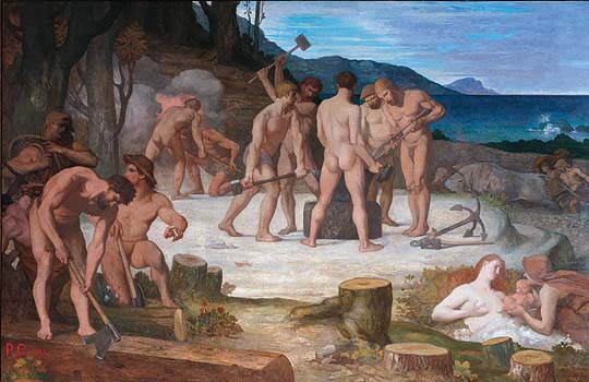 Pierre Puvis de Chavannes Musee de Picardie. cliche H.Maertens